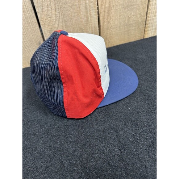 Vintage 1984 Los Angeles Olympics Snapback Mesh Hat/Cap Red White Blue USA - Picture 6 of 11